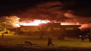 Diyarbakırda boş ev alev topuna döndü