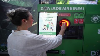 DOA makineleri Samsunda 49 binden fazla içecek ambalajı topladı