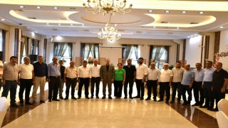 Doğanşehir Muhtarları MAGİNDER Başkanı Karademirle bir araya geldi