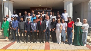 DPÜ Rektörü, uluslararası öğrencilerle buluştu