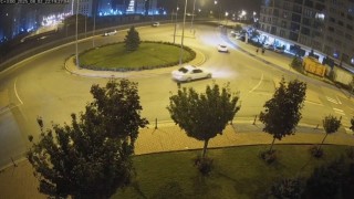 Drift yaptı, 92 bin lira ceza yedi