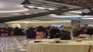 Düğün salonunda çıkan kavgada bir kadın kalp kriz geçirerek hayatını kaybetti
