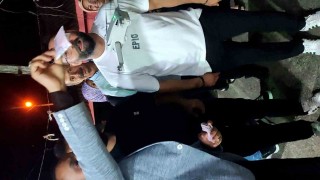 Düğünde drona para takarken elinden oluyordu