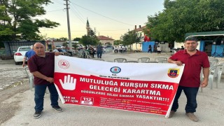 Düğünlerde silah atılmasının engellenmesi için bilgilendirme çalışması yapıldı