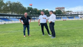 Dumlupınar Stadyumu yeni sezon için hazır hale getiriliyor