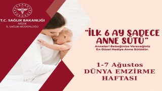 Dünya Emzirme Haftasında anne sütünün önemi vurgulandı