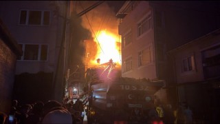 Dursunbeyde korkutan ev yangını