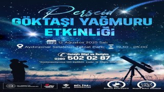 Düzce Belediyesinden meteor yağmuruna özel etkinlik