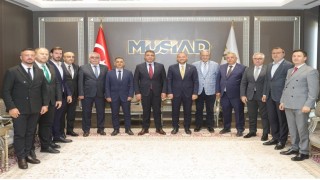 Düzce heyetinden Özdemire teşekkür