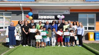 Düzce Üniversitesi Anaokulu Çocuk Kampüsü Kapanış Programı Gerçekleştirildi