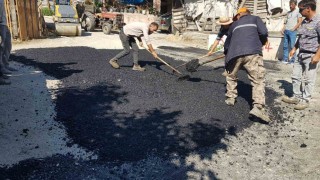 Düzcede köy yollarında bakım onarım devam ediyor