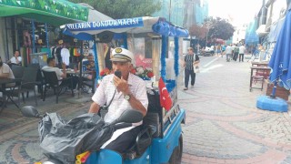 Edirnenin son seyyar dondurmacısı: 49 Yıldır yollarda