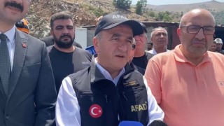 Elazığ Valisi Hatipoğlu: Göçükte 1 işçimiz kaldı, 80 kişilik ekip kurtarma çalışmalarını sürdürüyor