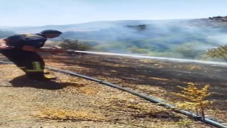 Elazığda bahçe yangını söndürüldü