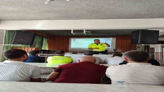 Elazığda servis şoförlerine trafik ve güvenlik eğitimi
