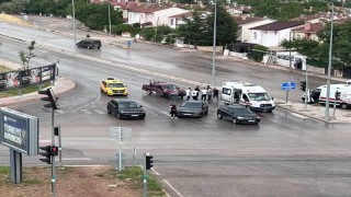 Elazığda zincirleme trafik kazası: 1 yaralı