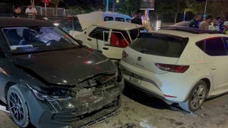 Elazığda zincirleme trafik kazası: 4 yaralı