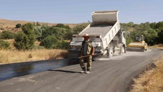 Elazığın köylerinde asfaltlama çalışmaları sürüyor