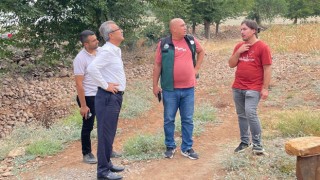 Ellek Beldesi'nde Afet Evlerinin Altyapısı Güçlendiriliyor