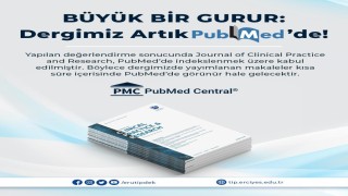 Erciyes Üniversitesinin Tıp Dergisi dünya bilim sahnesinde
