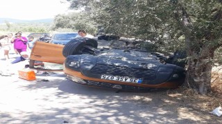 Erdekte trafik kazası: 5 yaralı