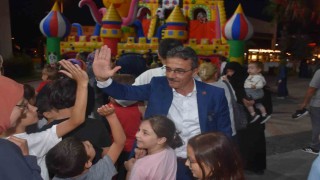 Erenlerde şenlik gecesi: Çocuklar doyasıya eğlendi