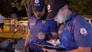 Erzincan polisinden motosiklet denetimi