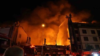 Erzurum Valisi Mustafa Çiftçiden yangınla ilgili açıklama