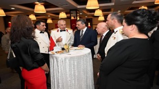 Erzurumda 30 Ağustos Zafer Bayramı resepsiyonu