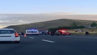 Erzurumda otomobil takla attı: 1 ölü, 1 yaralı