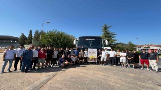 Erzurumda tarih ve kültür kampı için Muğlalı gençler yola çıktı