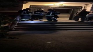 Erzurumda yangın paniği