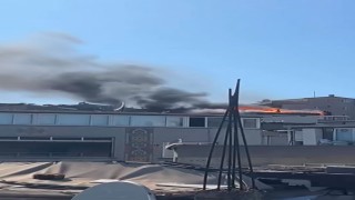 Esenlerde 5 katlı binada korkutan çatı yangını