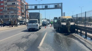 Esenyurt E5te korku dolu anlar