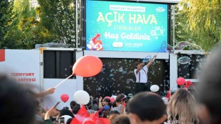 Esenyurtta açık hava etkinlikleri vatandaşlardan tam not aldı