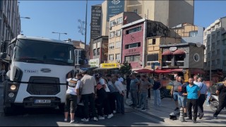 Ezilmekten kıl payı kurtuldu