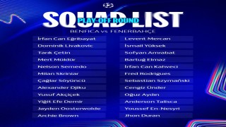 Fenerbahçenin Benfica maçı kamp kadrosu belli oldu