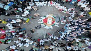 Filistin ve Doğu Türkistan için tek yürek oldular