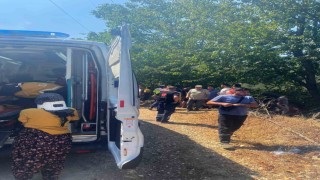 Fındık işçilerini taşıyan traktör devrildi: 4 yaralı