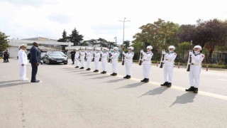 Gabon Cumhurbaşkanı Nguema, İstanbul Tersanesi Komutanlığını ziyaret etti