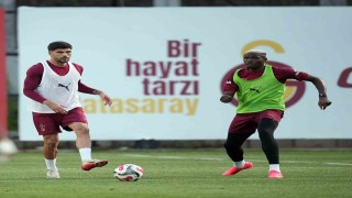 Galatasaray, Kayserispor maçının hazırlıklarını sürdürdü