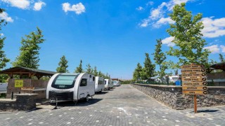Gaziantep Büyükşehirden doğa ve konforu buluşturan karavan park