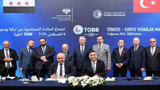 Gaziantep Sanayi Odası ile Halep Sanayi Odası arasında iş birliği protokolü imzalandı