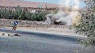 Gaziantepte 3 kişinin öldüğü feci kaza kamerada