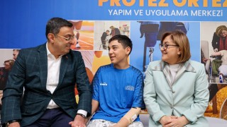 Gaziantep’te Küçük Mehmet Efe’nin Protez Hayali Gerçek Oldu