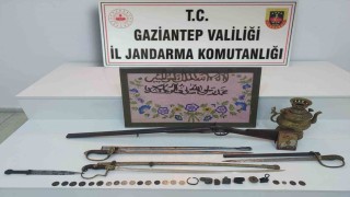 Gaziantepte tarihi eser operasyonu: 1 gözaltı