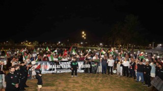 Gebzeden Gazzeye destek yürüyüşü