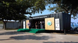 Gemlik Belediyesinden Kumlaya halk büfe