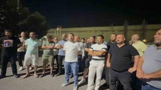 Gemlikte liman sahasında iş durdu