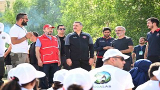 Genç Kızılay Erzurum ‘Afete Hazırım Kampı Konaklıda başladı